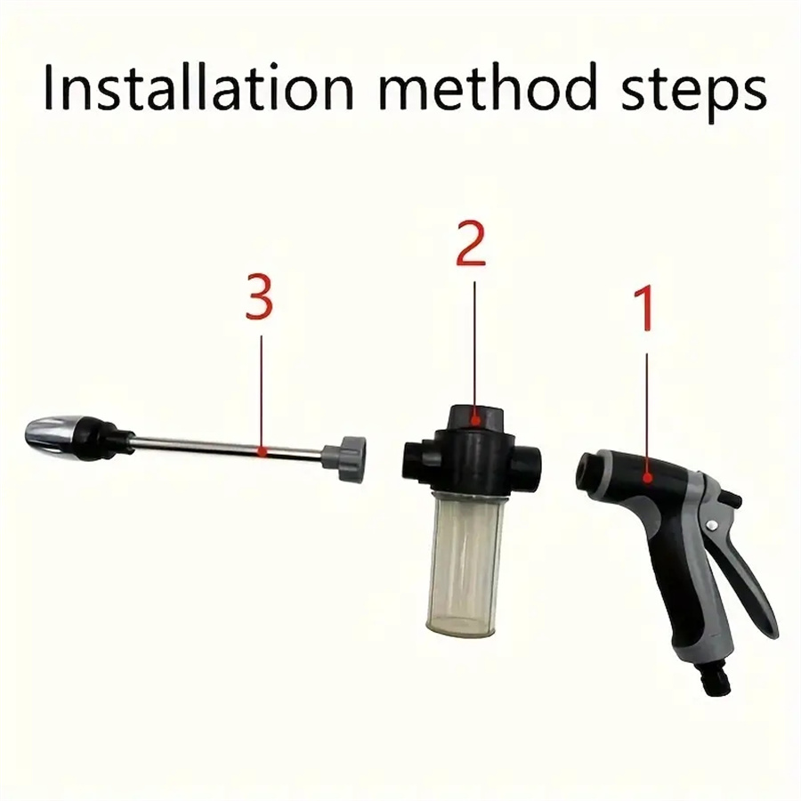 NEW Car Washing Long Pole High - Pressure Washer Foam Gun ulasan dan harga