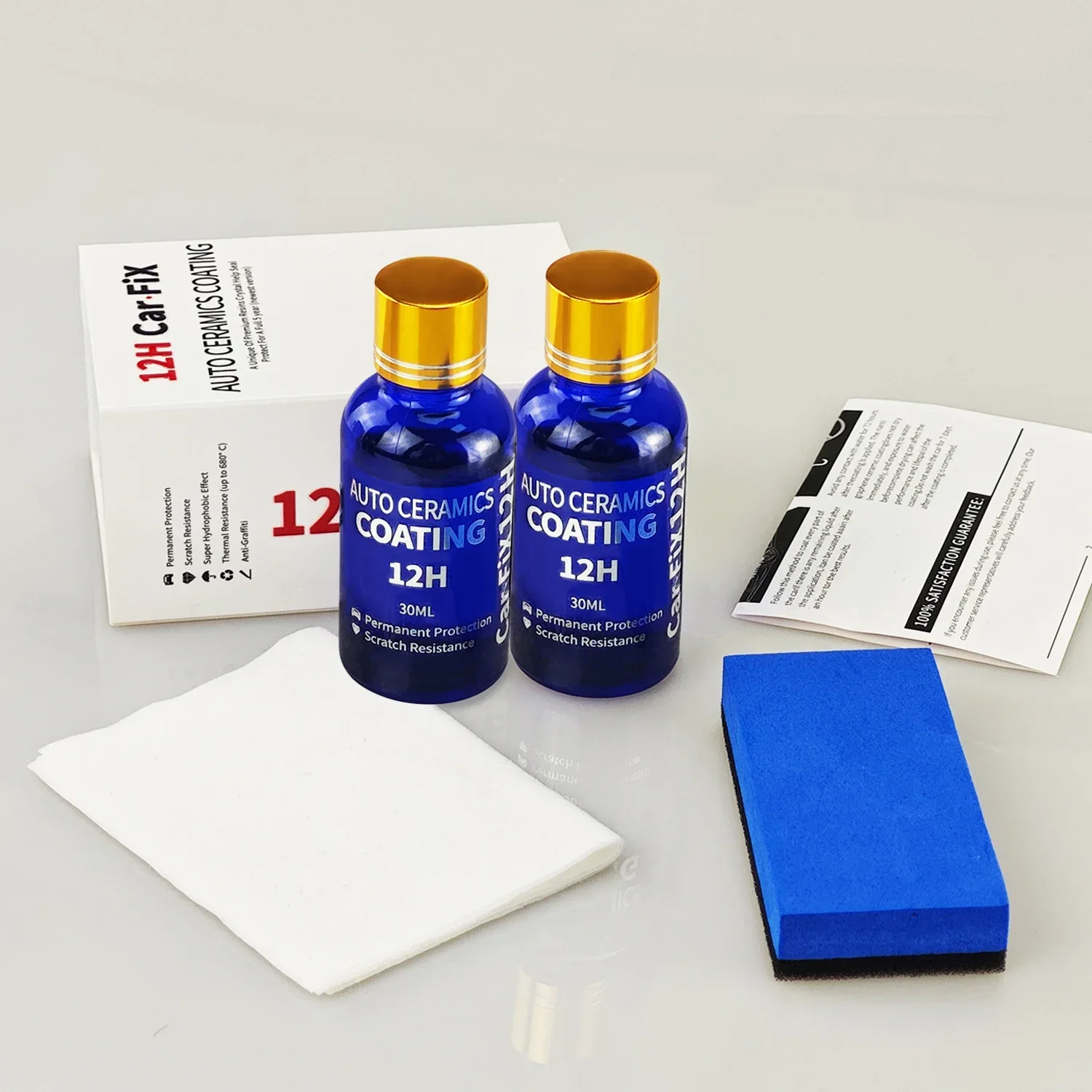 2Pcs 12H Car Coating Polishing - Car Wax Ceramic Coating ulasan dan harga
